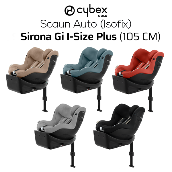 SIRONA GI I-SIZE PLUS 61 - 105 CM / 6 LUNI - 4 ANI / MAX 18 KG